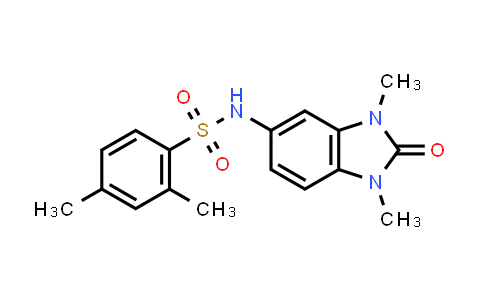 MC573527 | 831239-84-0 | Benzenesulfonamide, N-​(2,​3-​dihydro-​1,​3-​dimethyl-​2-​oxo-​1H-​benzimidazol-​5-​yl)​-​2,​4-​dimethyl-