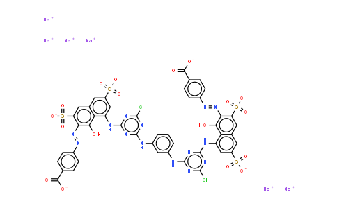 MC573528 | 83137-16-0 | p,p'-m-phenylenebisimino(6-chloro-1,3,5-triazine-2,4-diyl)imino(8-hydroxy-3,6-disulphonato-1,7-naphthylene)azodibenzo ate (sodium salt)