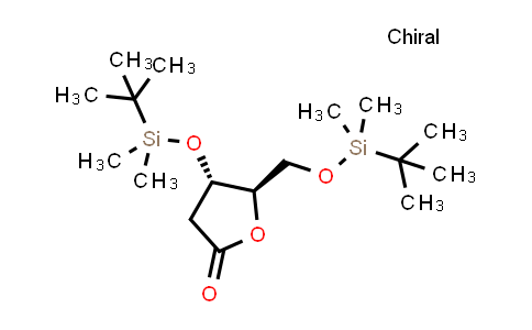 CAS No. 83159-91-5, (4S,5R)-4-[(tert-Butyldimethylsilyl)oxy]-5-{[(tert-butyldimethylsilyl)oxy]methyl}oxolan-2-one