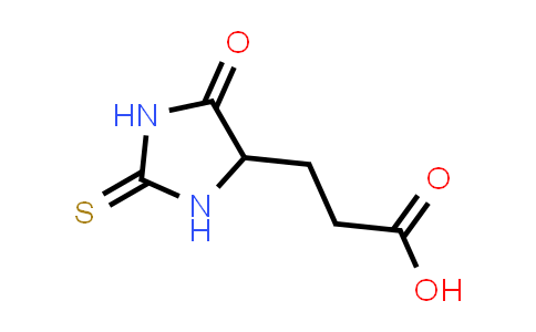 CAS No. 83178-70-5, 3-(5-Oxo-2-thioxoimidazolidin-4-yl)propanoic acid