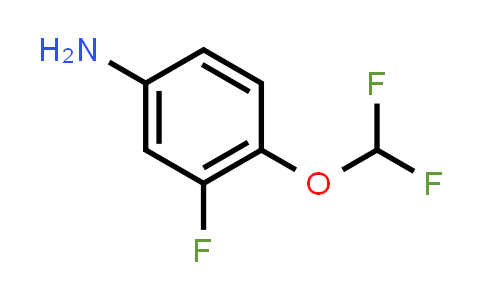 CAS No. 83190-01-6, 4-(Difluoromethoxy)-3-fluoroaniline