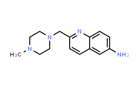 CAS No. 832102-03-1, 2-((4-Methylpiperazin-1-yl)methyl)quinolin-6-amine