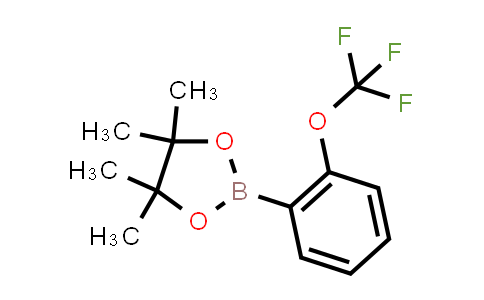 CAS No. 832114-04-2, 4,4,5,5-Tetramethyl-2-(2-(trifluoromethoxy)phenyl)-1,3,2-dioxaborolane
