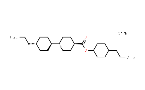CAS No. 83242-83-5, (trans,trans)-(trans)-4-Propylcyclohexyl 4'-propyl-[1,1'-bi(cyclohexane)]-4-carboxylate