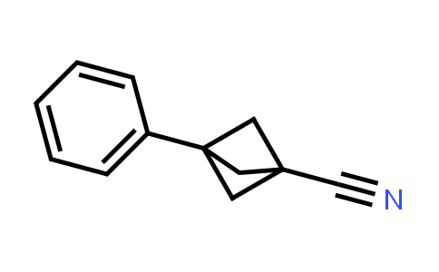 CAS No. 83249-01-8, 3-Phenylbicyclo[1.1.1]pentane-1-carbonitrile