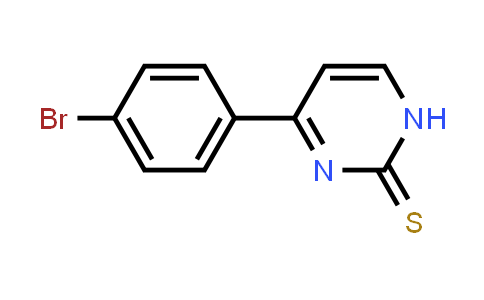 CAS No. 832741-25-0, 4-(4-Bromophenyl)pyrimidine-2(1H)-thione