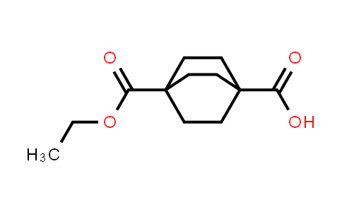 CAS No. 834-50-4, 4-(Ethoxycarbonyl)bicyclo[2.2.2]octane-1-carboxylic acid