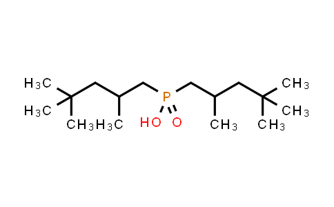 CAS No. 83411-71-6, Bis(2,4,4-trimethylpentyl)phosphinic acid