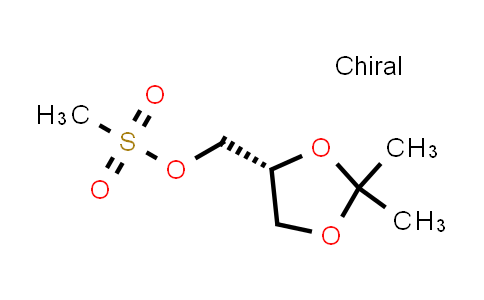 CAS No. 83461-40-9, Methanesulfonic acid [(R)-2,2-dimethyl-[1,3]dioxolan-4-yl]methyl ester