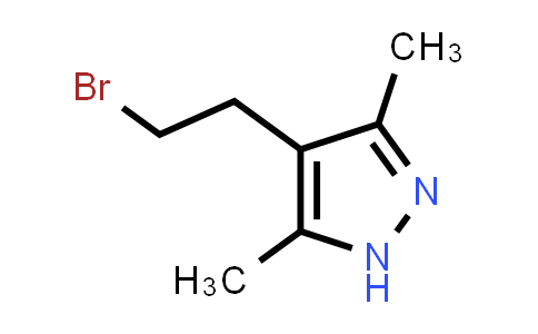 CAS No. 83467-28-1, 4-(2-Bromoethyl)-3,5-dimethyl-1h-pyrazole