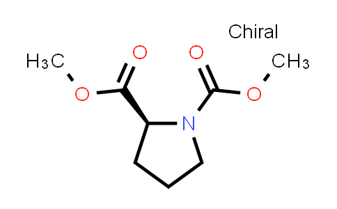 CAS No. 83541-81-5, (S)-Dimethyl pyrrolidine-1,2-dicarboxylate
