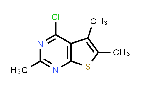 CAS No. 83548-58-7, 4-Chloro-2,5,6-trimethylthieno[2,3-d]pyrimidine