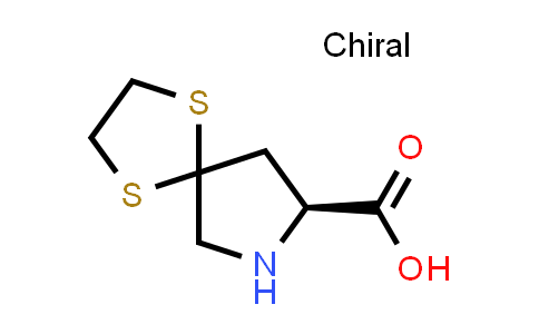 CAS No. 83552-44-7, (S)-1,4-Dithia-7-azaspiro[4.4]nonane-8-carboxylic acid