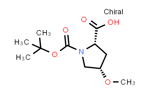 CAS No. 83623-93-2, (2S,4S)-1-(tert-Butoxycarbonyl)-4-methoxypyrrolidine-2-carboxylic acid