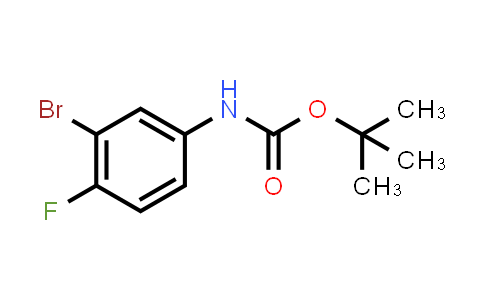 CAS No. 836619-77-3, tert-Butyl (3-bromo-4-fluorophenyl)carbamate