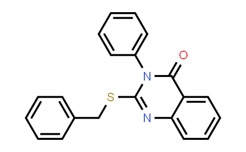CAS No. 83671-73-2, 2-(Benzylthio)-3-phenylquinazolin-4(3H)-one