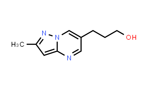 CAS No. 83724-99-6, 3-(2-Methylpyrazolo[1,5-a]pyrimidin-6-yl)propan-1-ol