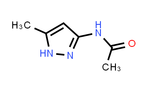 CAS No. 83725-05-7, N-(5-Methyl-1H-pyrazol-3-yl)acetamide