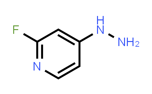 CAS No. 837364-87-1, 2-Fluoro-4-hydrazinylpyridine