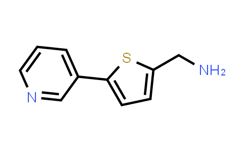 CAS No. 837376-47-3, (5-​Pyrid-​3-​ylthien-​2-​yl)​methylamine