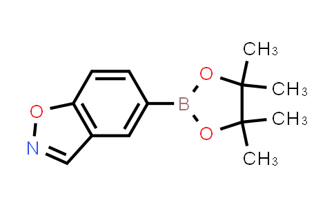 CAS No. 837392-66-2, 5-(Tetramethyl-1,3,2-dioxaborolan-2-yl)-1,2-benzoxazole