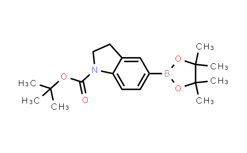 CAS No. 837392-67-3, tert-Butyl 5-(4,4,5,5-tetramethyl-1,3,2-dioxaborolan-2-yl)indoline-1-carboxylate