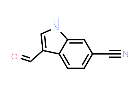 CAS No. 83783-33-9, 3-Formyl-1H-indole-6-carbonitrile