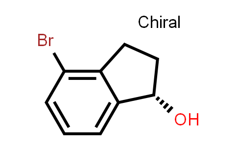 CAS No. 83808-19-9, (S)-4-Bromo-2,3-dihydro-1H-inden-1-ol