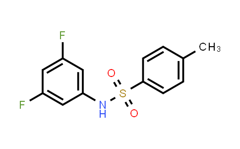 CAS No. 838893-89-3, N-(3,5-Difluorophenyl)-4-methylbenzenesulfonamide