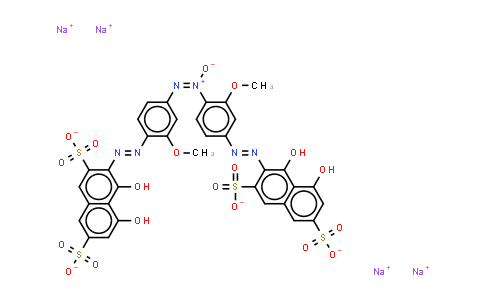 CAS No. 83968-64-3, 3,3'-azoxybis(2-methoxy-4,1-phenylene)azobis4,5-dihydroxynaphthalene-2,7-disulphonate (sodium salt)