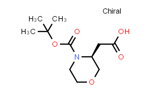 CAS No. 839710-38-2, (S)-2-(4-(tert-Butoxycarbonyl)morpholin-3-yl)acetic acid