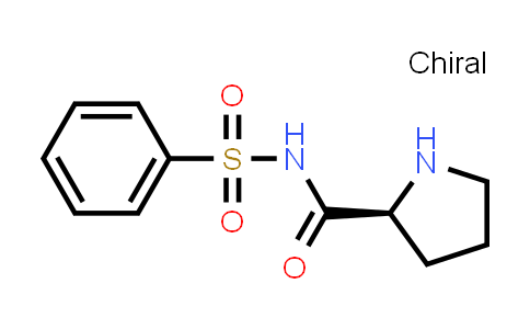 CAS No. 839711-69-2, (S)-N-(Phenylsulfonyl)pyrrolidine-2-carboxamide