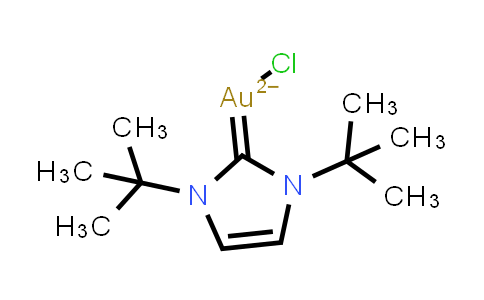 839722-07-5 | Chloro[1,3-bis(t-butyl)-2H-imidazol-2-ylidene]gold(I)