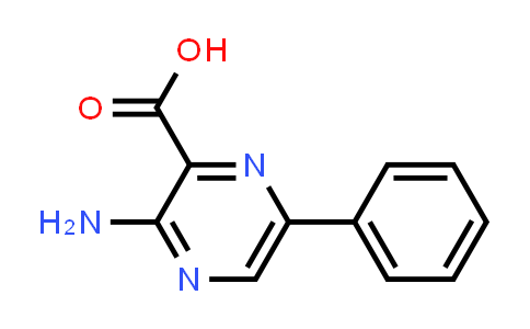 CAS No. 84066-21-7, 3-Amino-6-phenylpyrazine-2-carboxylic acid