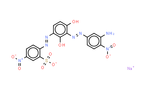 CAS No. 84099-99-0, 2-3-(3-amino-4-nitrophenyl)azo-2,4-dihydroxyphenylazo-5-nitrobenzenesulphonate (sodium salt)