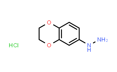 CAS No. 84139-00-4, (2,3-Dihydrobenzo[b][1,4]dioxin-6-yl)hydrazine hydrochloride
