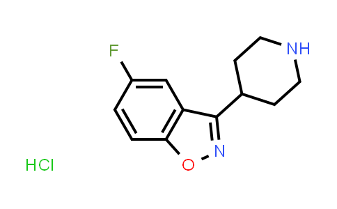 CAS No. 84163-16-6, 5-Fluoro-3-(piperidin-4-yl)benzo[d]isoxazole hydrochloride