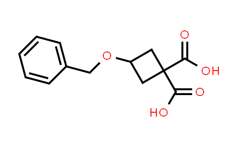 CAS No. 84182-46-7, 3-(Phenylmethoxy)-1,1-cyclobutanedicarboxylic acid