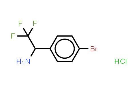 CAS No. 842169-72-6, 1-(4-Bromophenyl)-2,2,2-trifluoroethanamine;hydrochloride