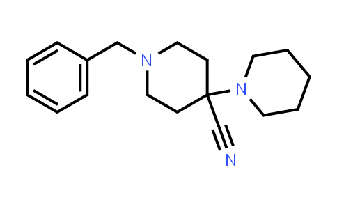 CAS No. 84254-97-7, 1'-Benzyl-[1,4'-bipiperidine]-4'-carbonitrile