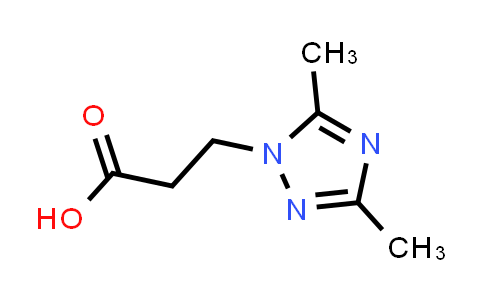 CAS No. 842971-05-5, 3-(Dimethyl-1H-1,2,4-triazol-1-yl)propanoic acid