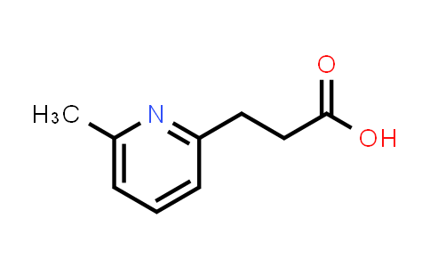 CAS No. 842971-94-2, 3-(6-Methylpyridin-2-yl)propanoic acid