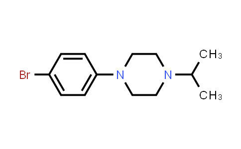 CAS No. 844431-60-3, 1-(4-Bromophenyl)-4-propan-2-ylpiperazine