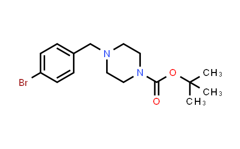 CAS No. 844891-10-7, TERT-BUTYL 4-(4-BROMOBENZYL)PIPERAZINE-1-CARBOXYLATE