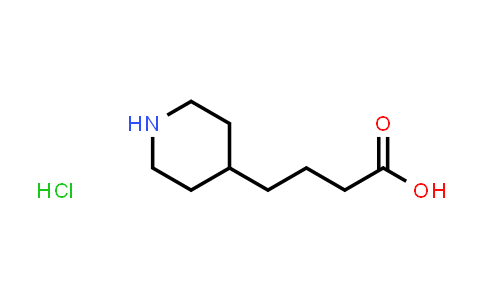 CAS No. 84512-08-3, 4-(Piperidin-4-yl)butanoic acid hydrochloride