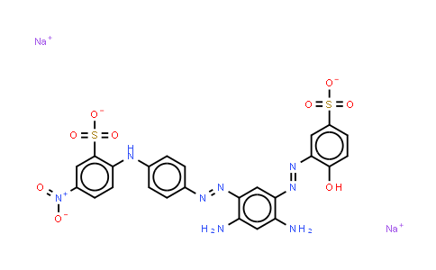CAS No. 84521-99-3, 2-4-2,4-diamino-5-(2-hydroxy-5-sulphonatophenyl)azophenylazophenylamino-5-nitrobenzenesulphonate (sodium salt)