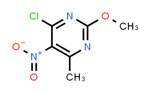 CAS No. 84538-47-6, 4-Chloro-2-methoxy-6-methyl-5-nitropyrimidine