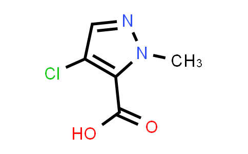 CAS No. 84547-83-1, 4-Chloro-1-methyl-1H-pyrazole-5-carboxylic acid
