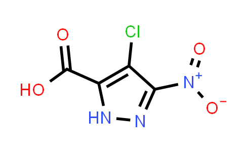 CAS No. 84547-92-2, 4-CHLORO-3-NITRO-1H-PYRAZOLE-5-CARBOXYLIC ACID
