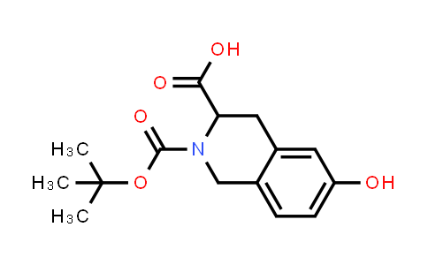 CAS No. 845552-56-9, 2-(tert-Butoxycarbonyl)-6-hydroxy-1,2,3,4-tetrahydroisoquinoline-3-carboxylic acid
